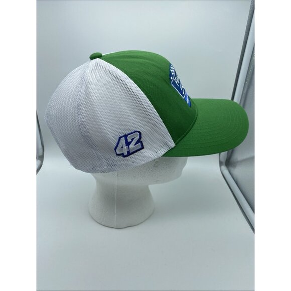 First Data 500 Green White Cap Trucker Hat Snap-back 42 Martinsville Speedway - Picture 5 of 9